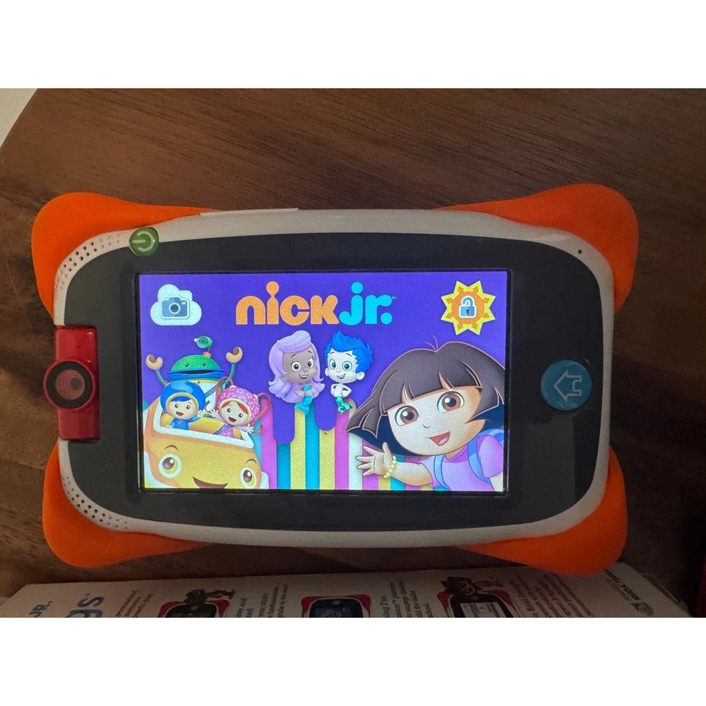 Nabi Jr Tablet Kids 16GB Orange Nick Jr Edition Educational Learning NABJR-NV5B